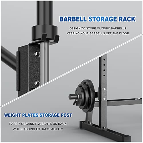 Adjustable Squat Rack with Pull Up Bar Z216282