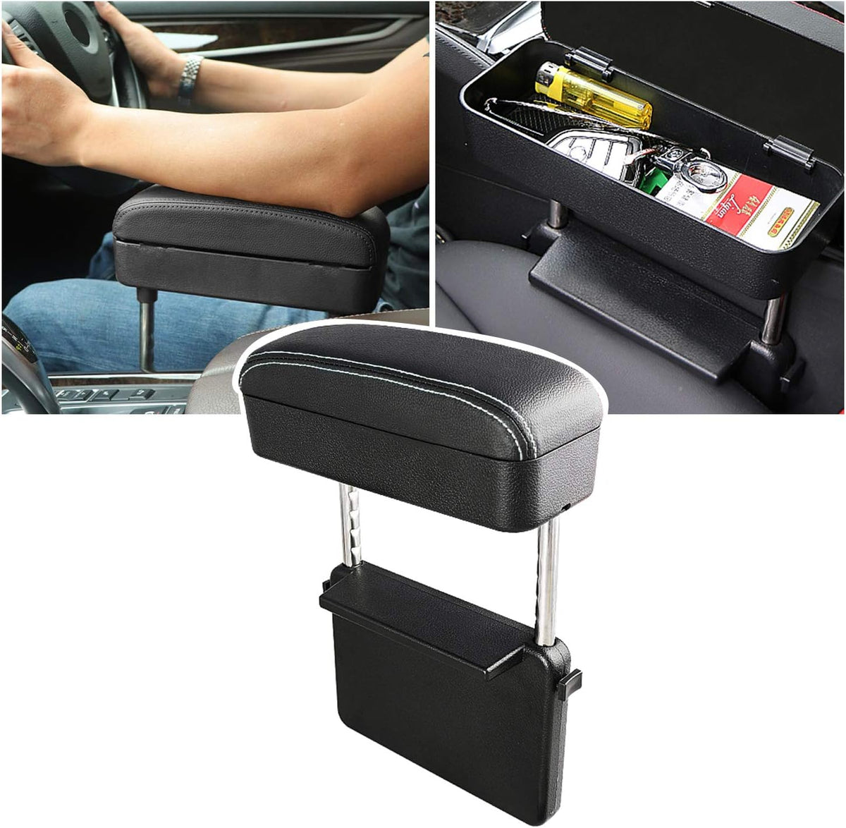 Red Line Pack of 2 Car Armrest Extender I70037