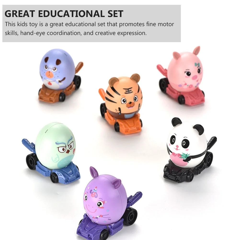 DIY Assembled Toys Car Blind Box Surprise Egg C531546