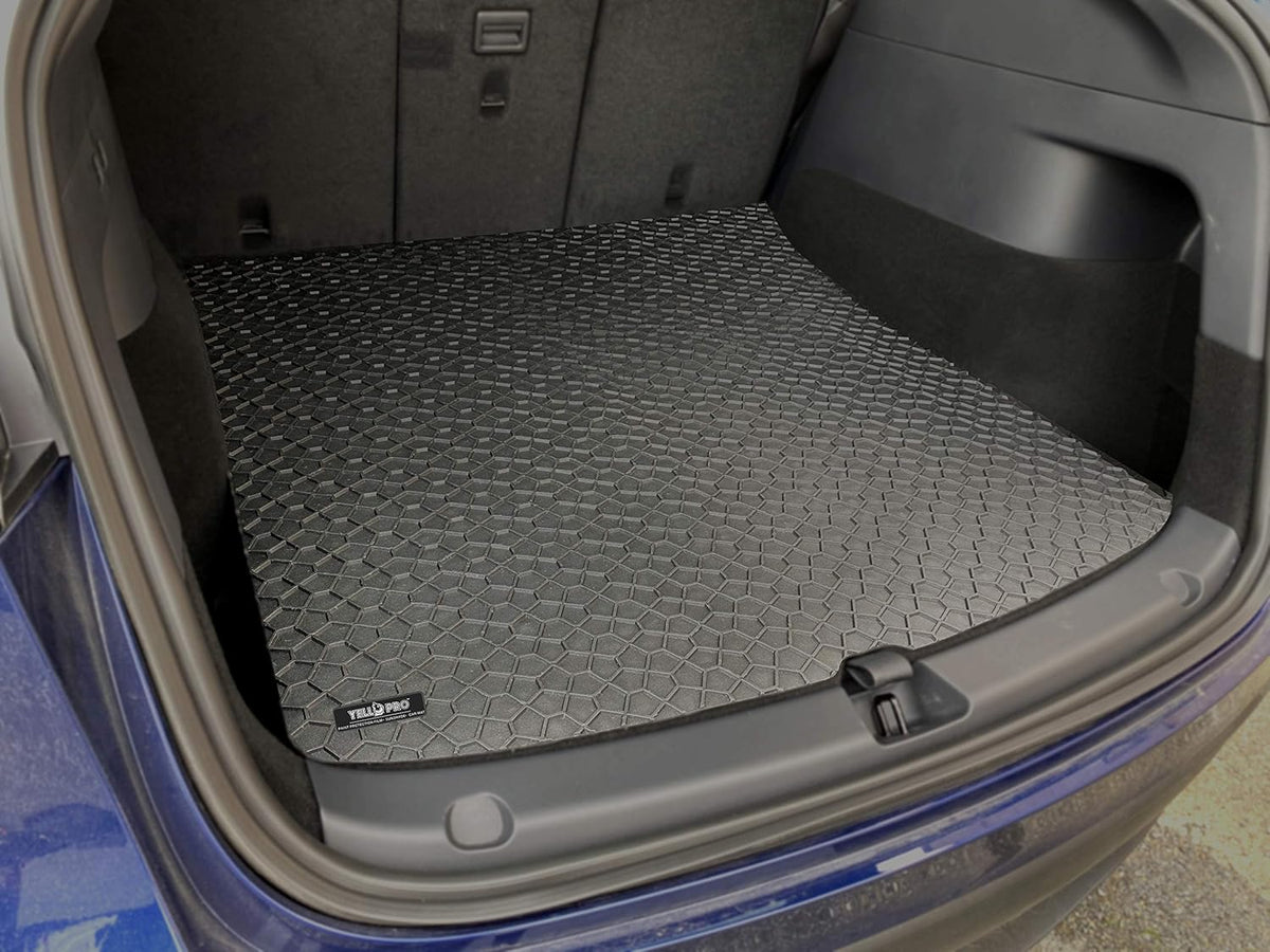 Black Rubber Heavy Duty Cargo Floor Mat Pack of 2 S338969