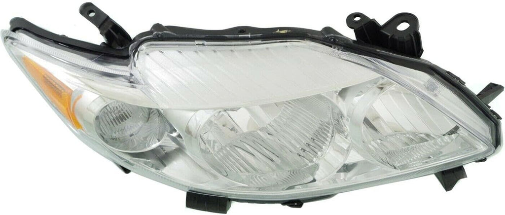 Passenger Side Right Headlight Compatible with 2009-2010 Toyota Corolla Japan Built Model Z56935