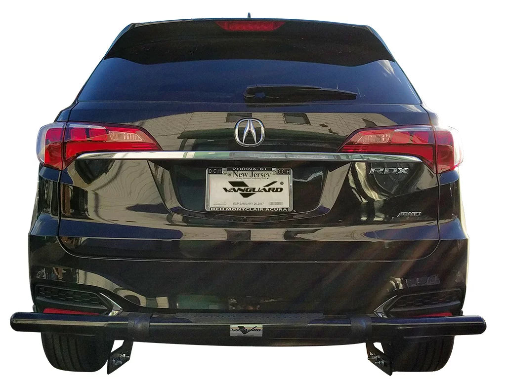 Black Powdercoat Pintle Rear Bumper Guard J4408