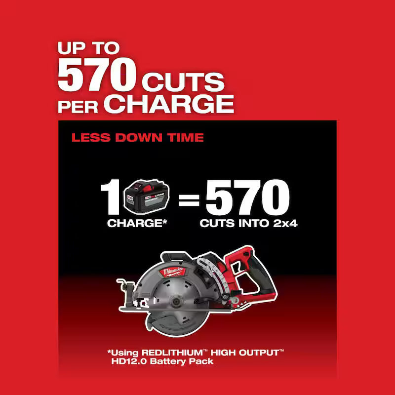 18V Cordless 7-1/4 in. Circular Saw & 12.0Ah Battery J74306