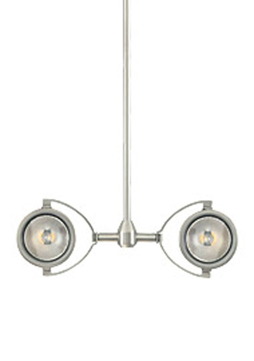 Satin Nickel Track Head N89653
