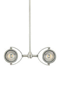 Satin Nickel Track Head N89653