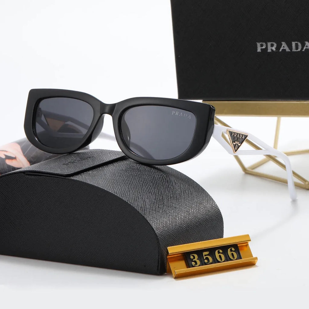 Letter Printing Polarizer Sunglasses Y537814