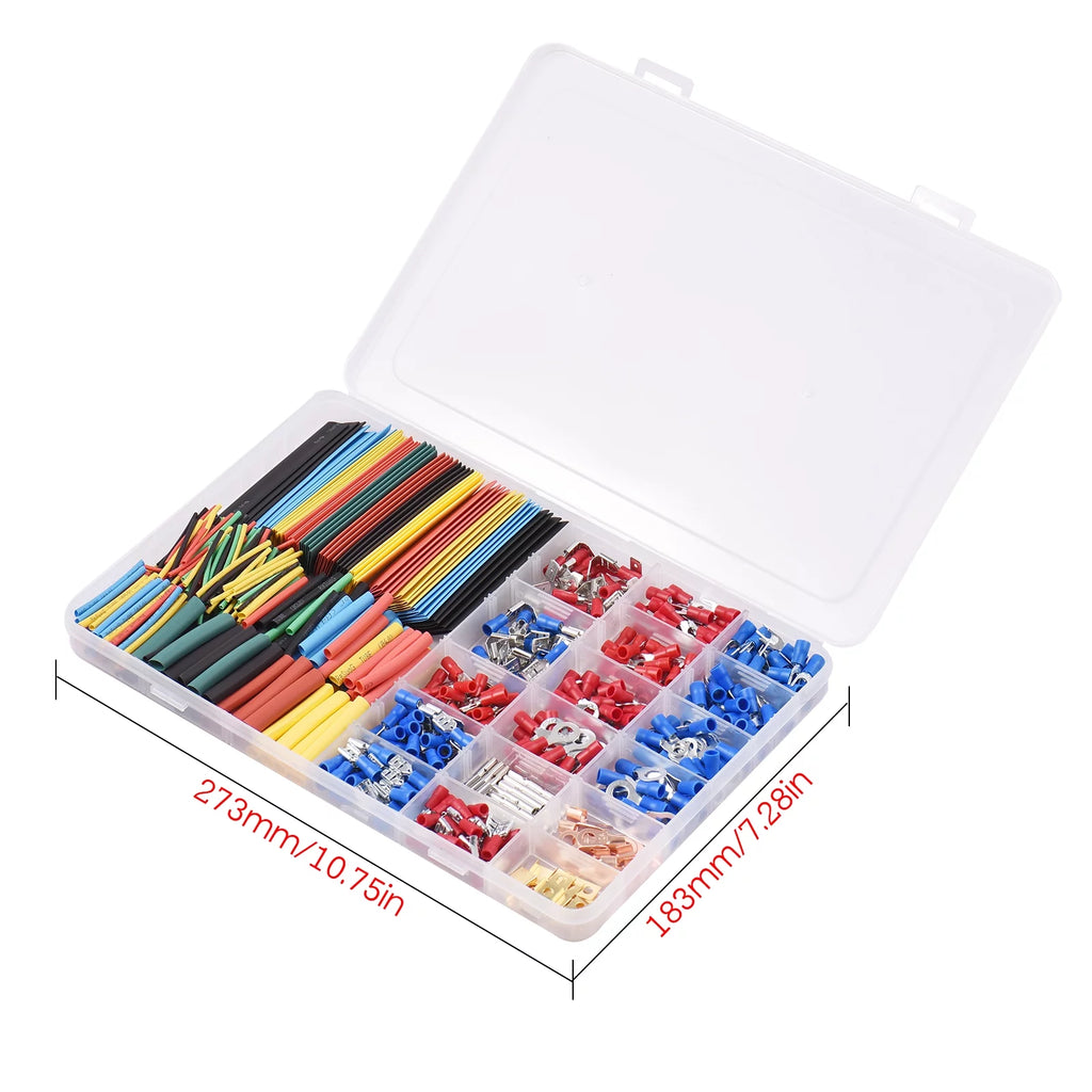 678PCS Terminals & Heat-shrink Tube Kit X824