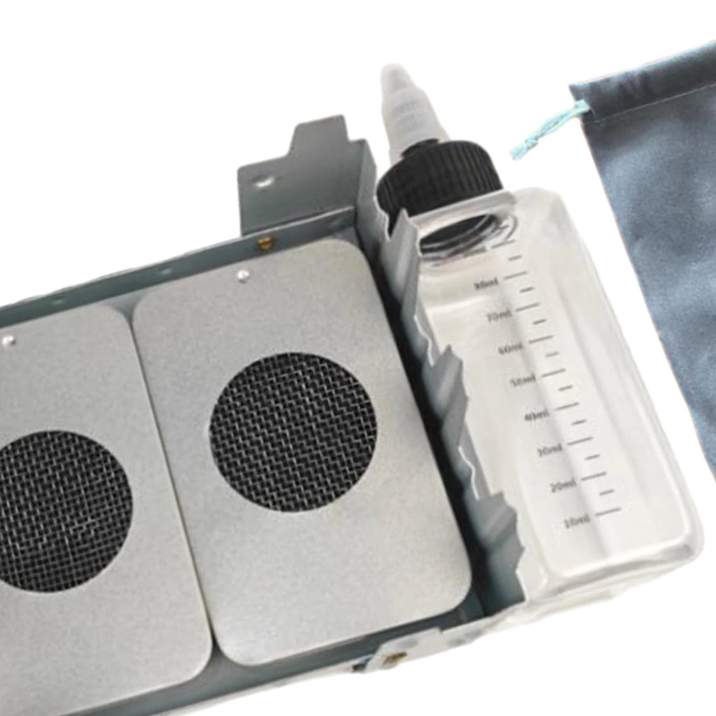 Liquid Fuel Camping Stove Set with Folded Stand Grill D89928