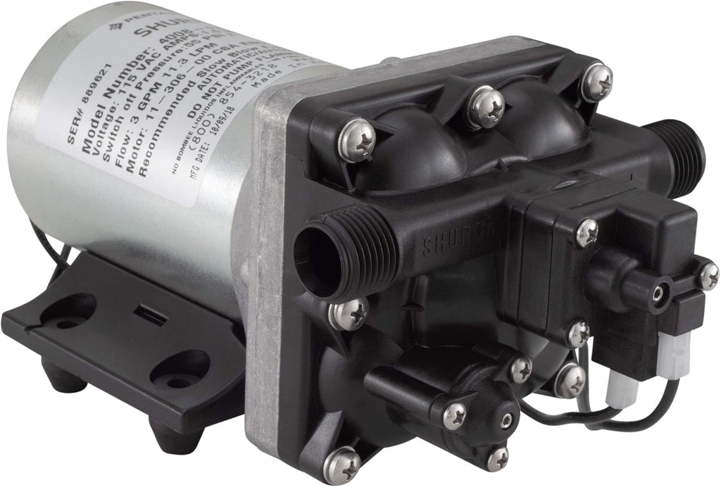 RV Water Pump 3.0 GPM 115V Self-Primer J86309