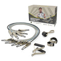 Resistance Bands with Handles, 5 Piece Band Set W6052
