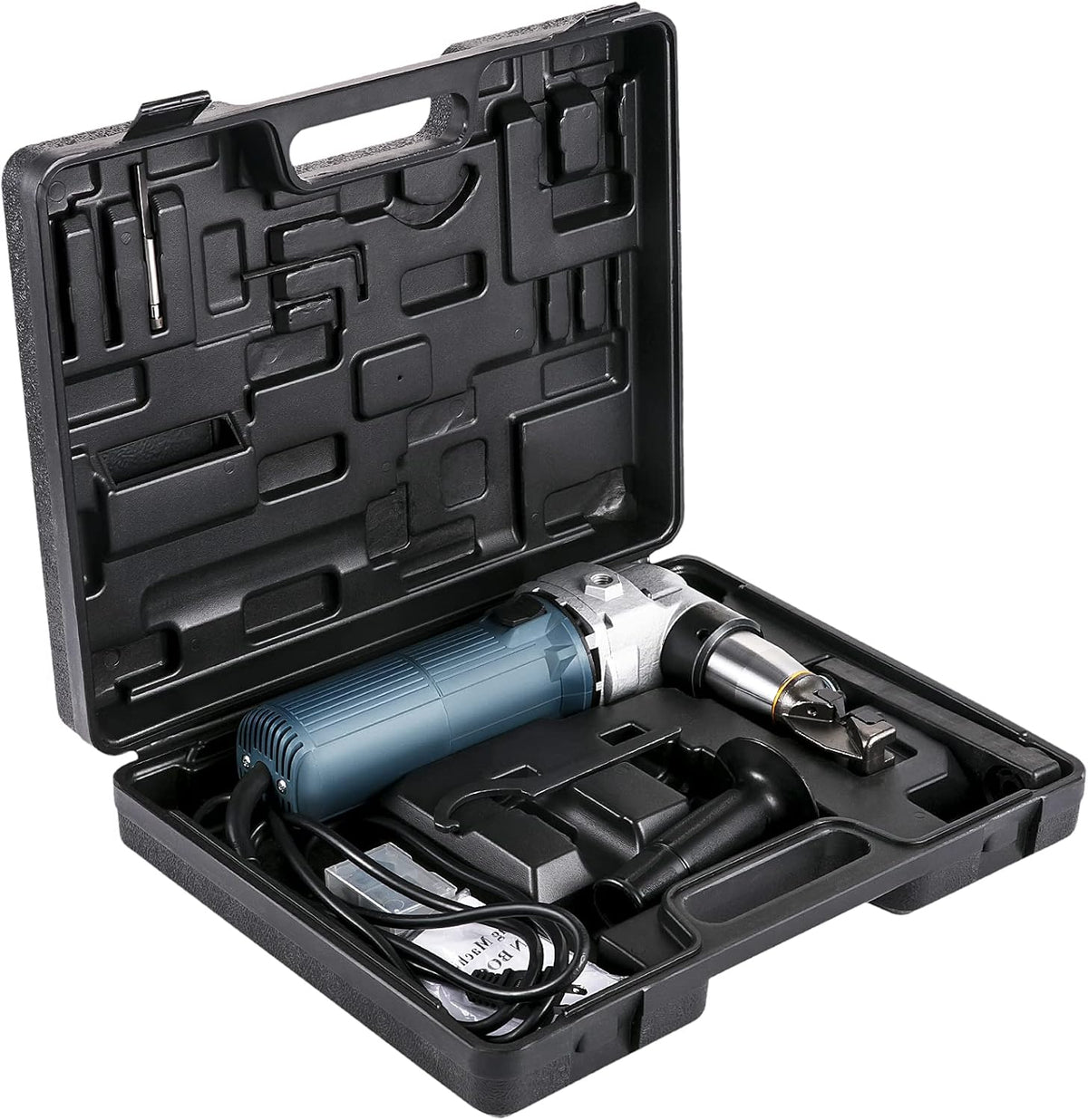 Electric Metal Nibbler 625W 1000RPM 0.16in/4mm 110V with Storage Case L609518