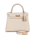 Craie Togo Leather Handbag O1340