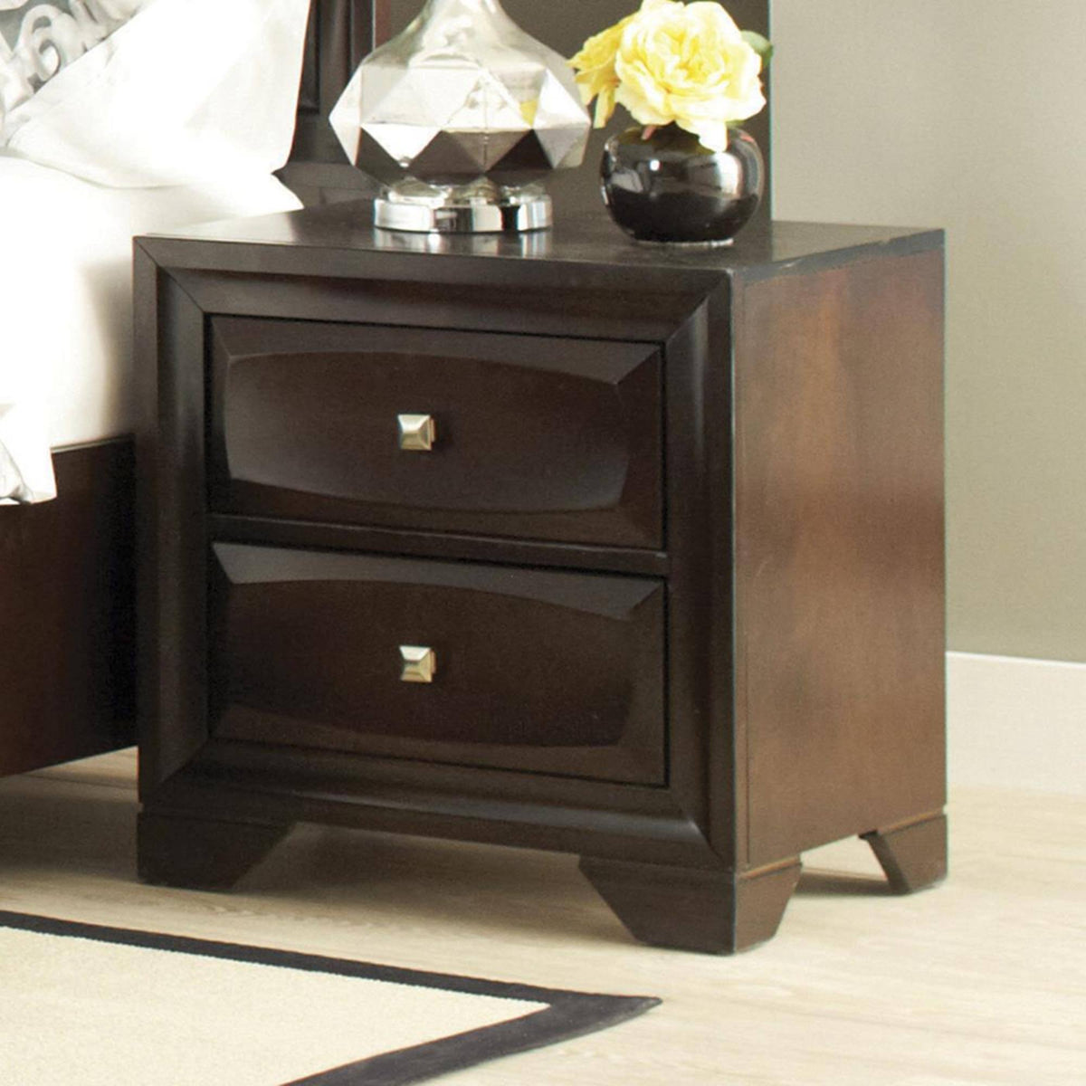 Cappuccino Nightstand V927431
