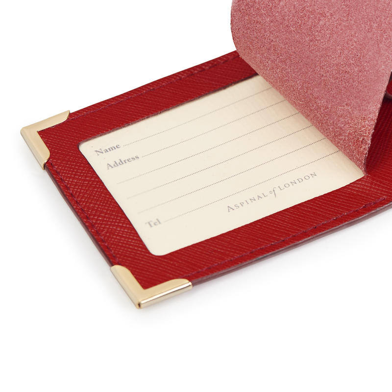 Set of 2 Red Luggage Tags Y3747