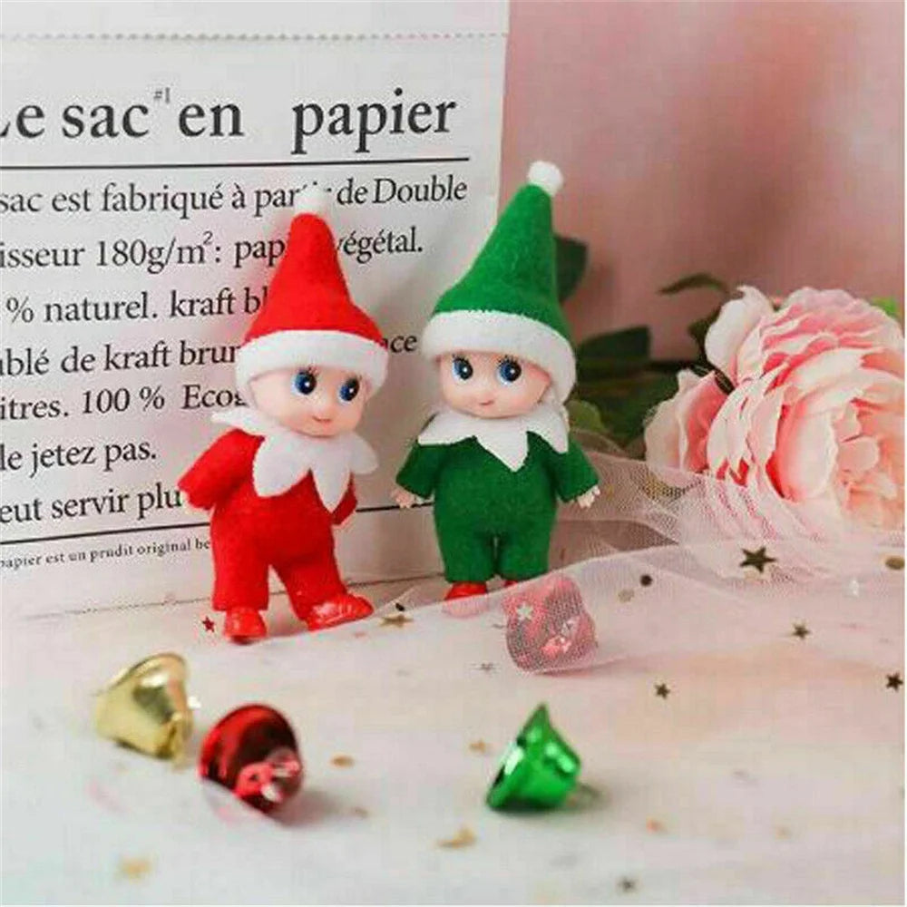 Naughty Elf Felt Doll 4 PCS Toddler Elf Kids Toys D333216