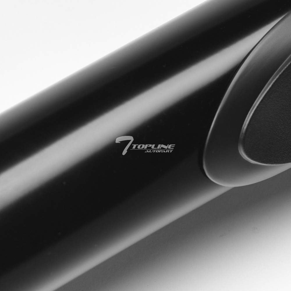 Black Steel Side Step Nerf Bars E8229