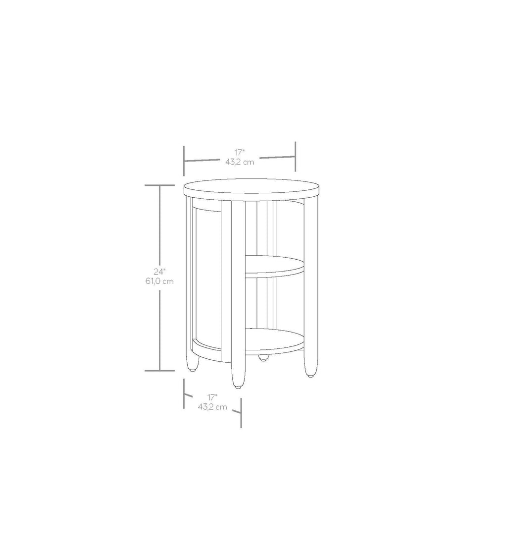 Side Table, Light Honey Finish B8331