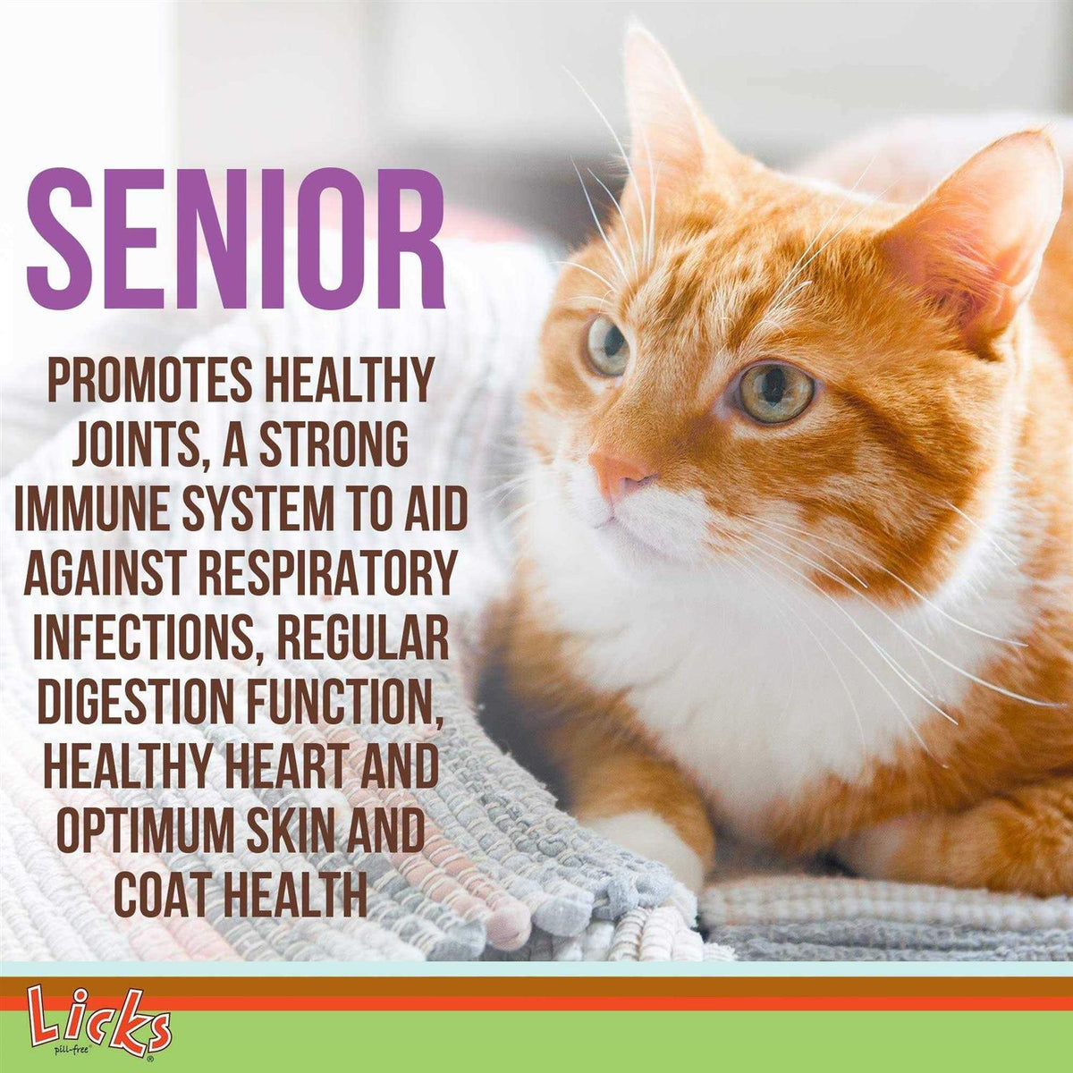 Senior Cat Joint Support & Digestion Supplement G821259
