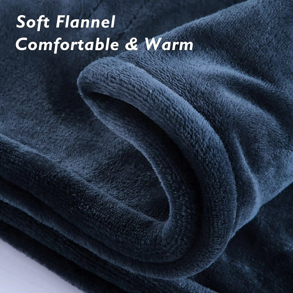Electric Heated Blanket Twin Size Blue B4455