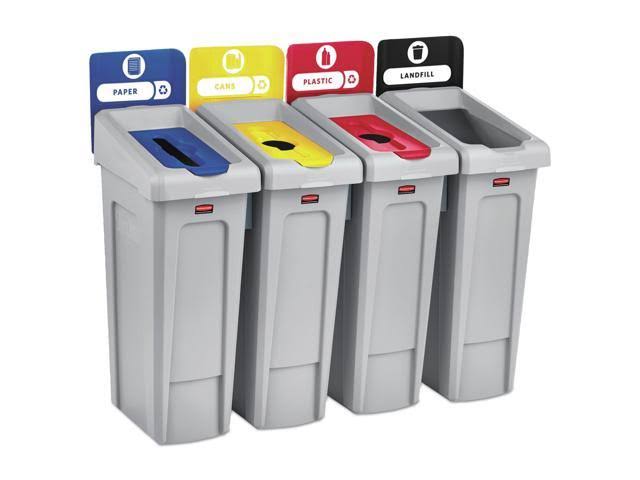 92 gal 4-Stream Recycling Station Kit P938596