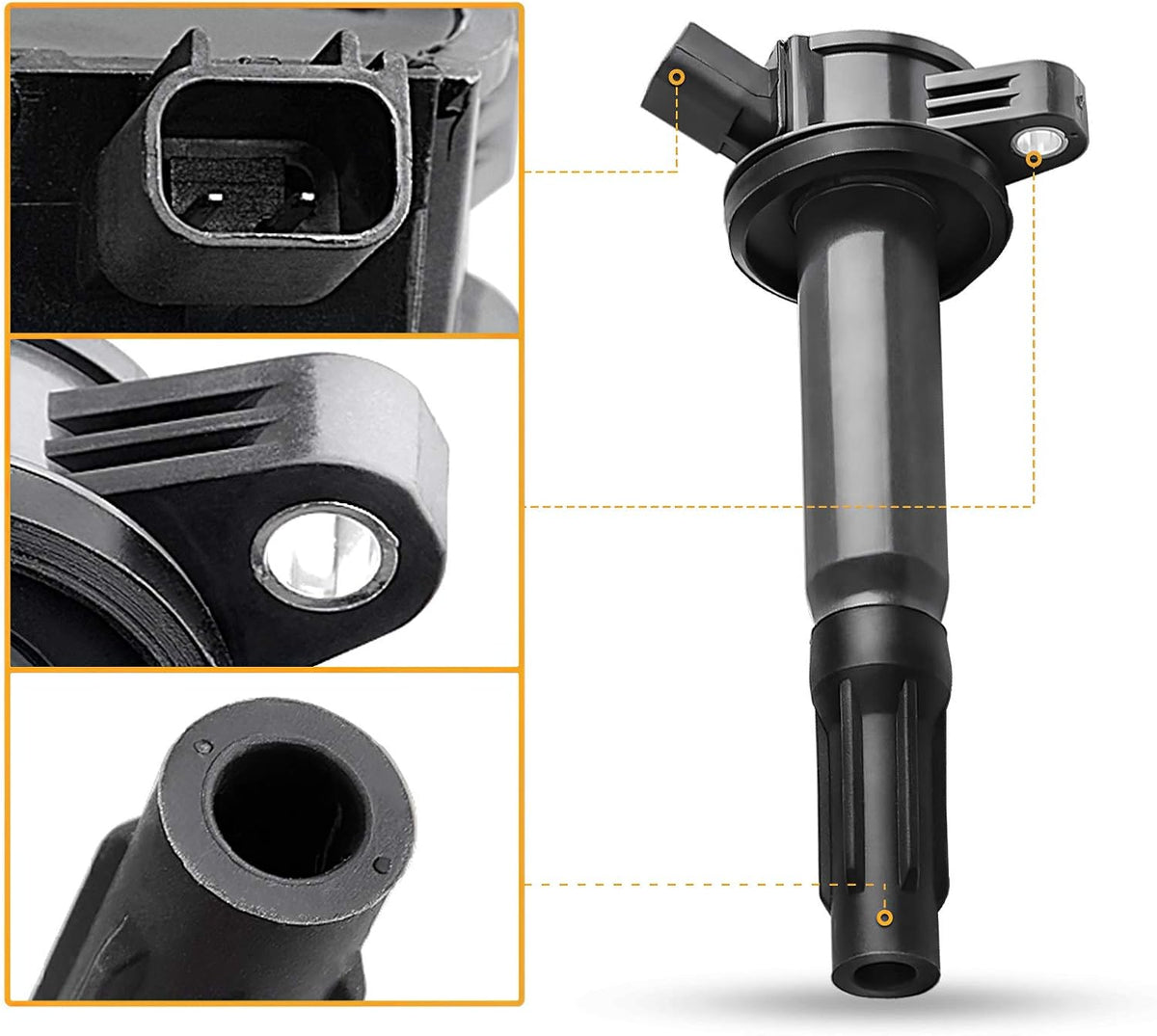 Ignition Coils 6-Pack Compatible with 3.0L V6 Z799017