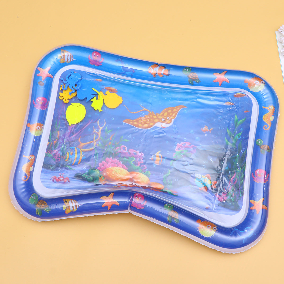 Inflatable Crawling Cushion Water Play Mat (Blue) V176782