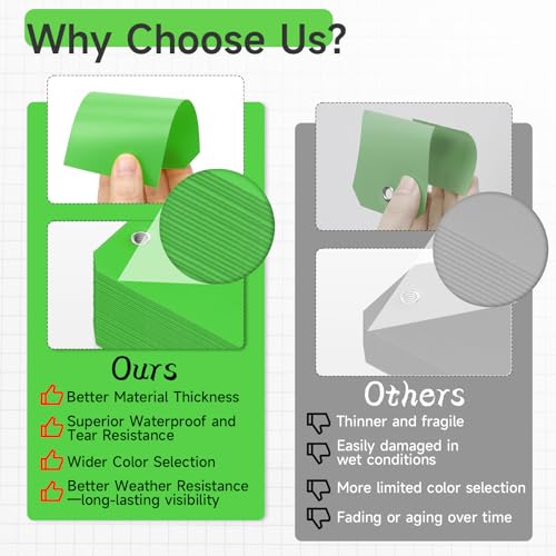 500 Plastic Shipping Tags with Wire L228089