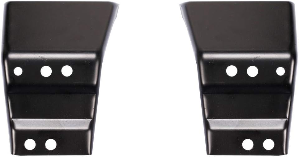 Chrome Rear Step Bumper Bar Assembly with Black Pad C9607