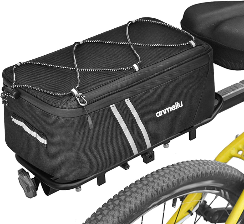 Water Resistant Bike Trunk Bag with Rain Cover U158006