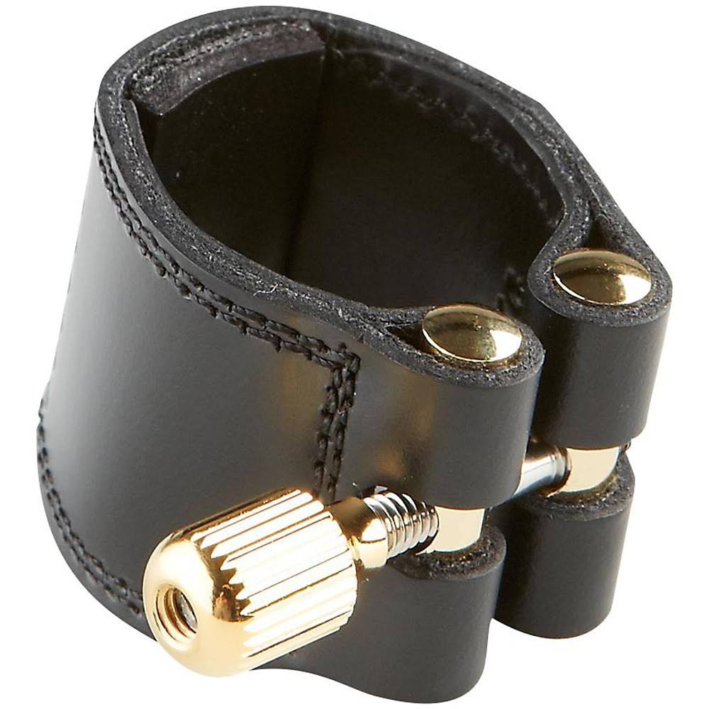 Tenor Saxophone Leather Ligature with Plastic Cap A875