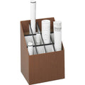 Upright Roll File, 12 Compartments, Plastic D197179