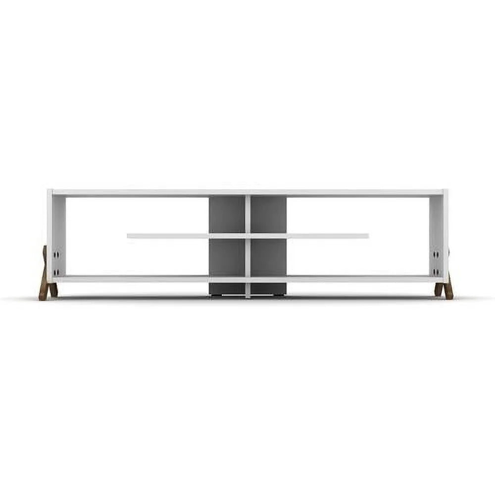 Wooden TV Stand with 4 Shelves L83283