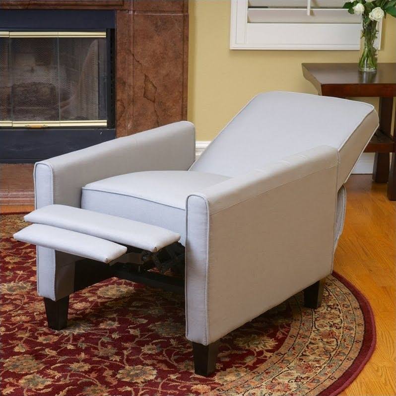 Grey Recliner Club Chair R11789