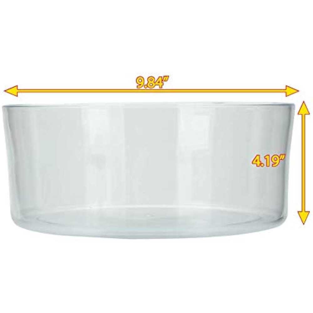 Tritan Plastic Dripless Water Bowl H929
