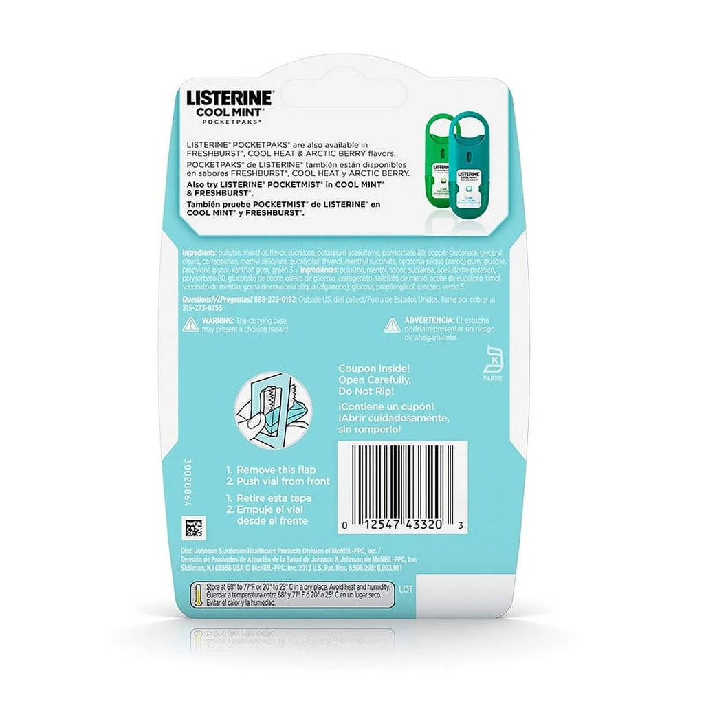 Cool Mint Breath Strips C385573