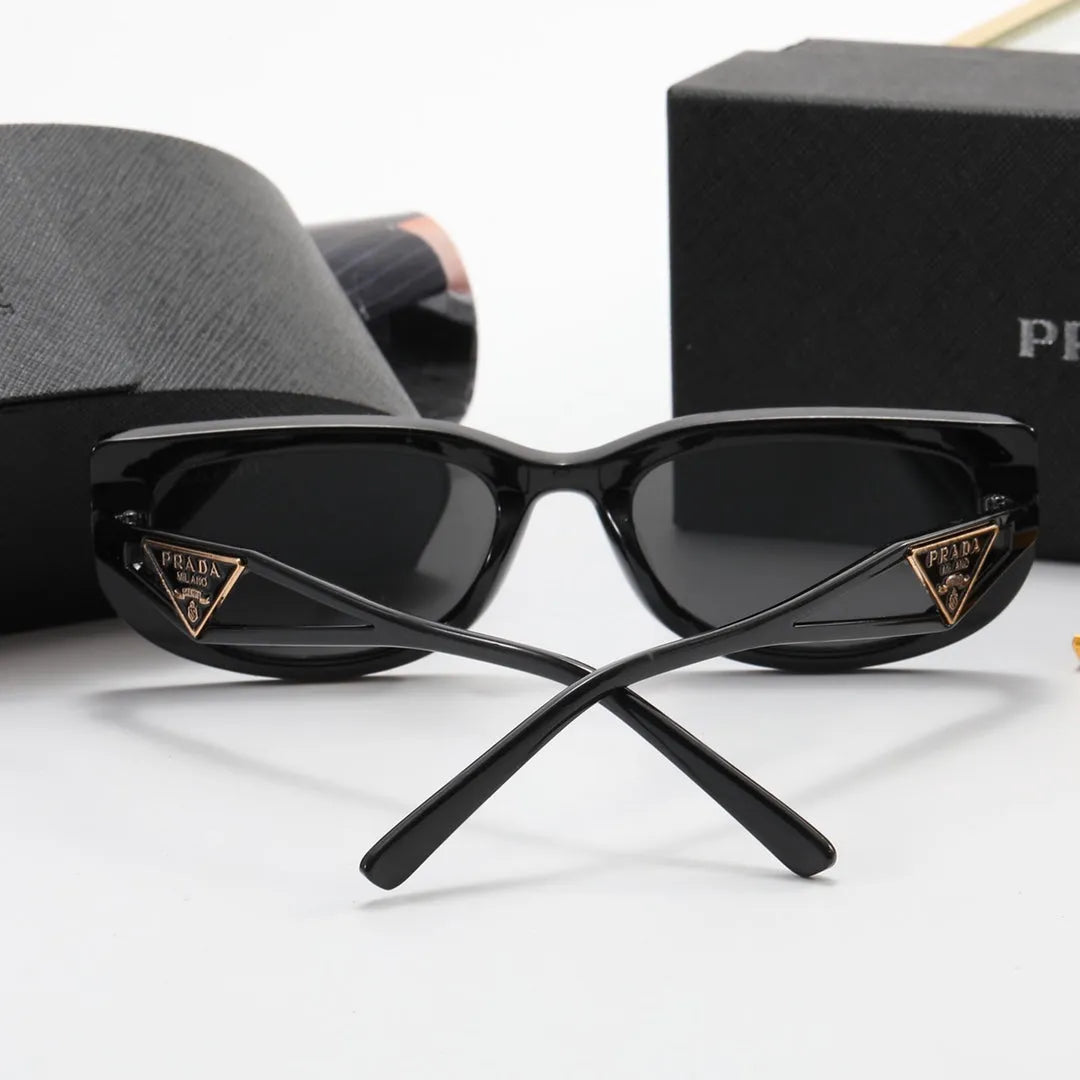 Letter Printing Polarizer Sunglasses Y537814