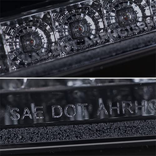 Chrome Projector LED Sequential Signal Headlights Left + Right Pair W78894