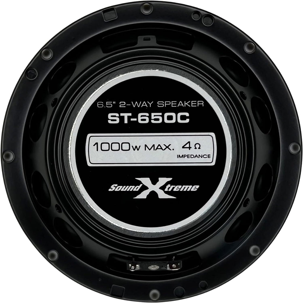 2 Pairs 6.5-Inch 2-Way Car Audio Component Speaker System G7370