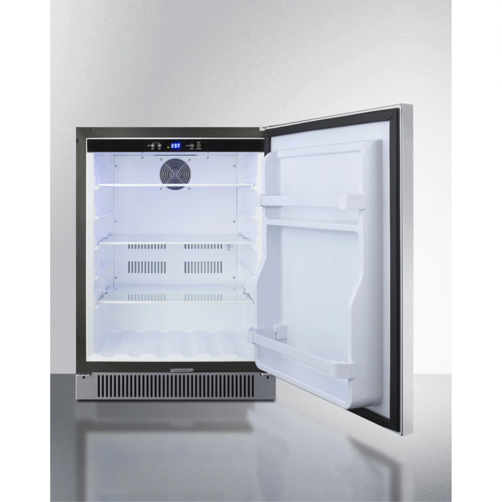 24 in. Wide Built-In Outdoor All-Refrigerator S269972