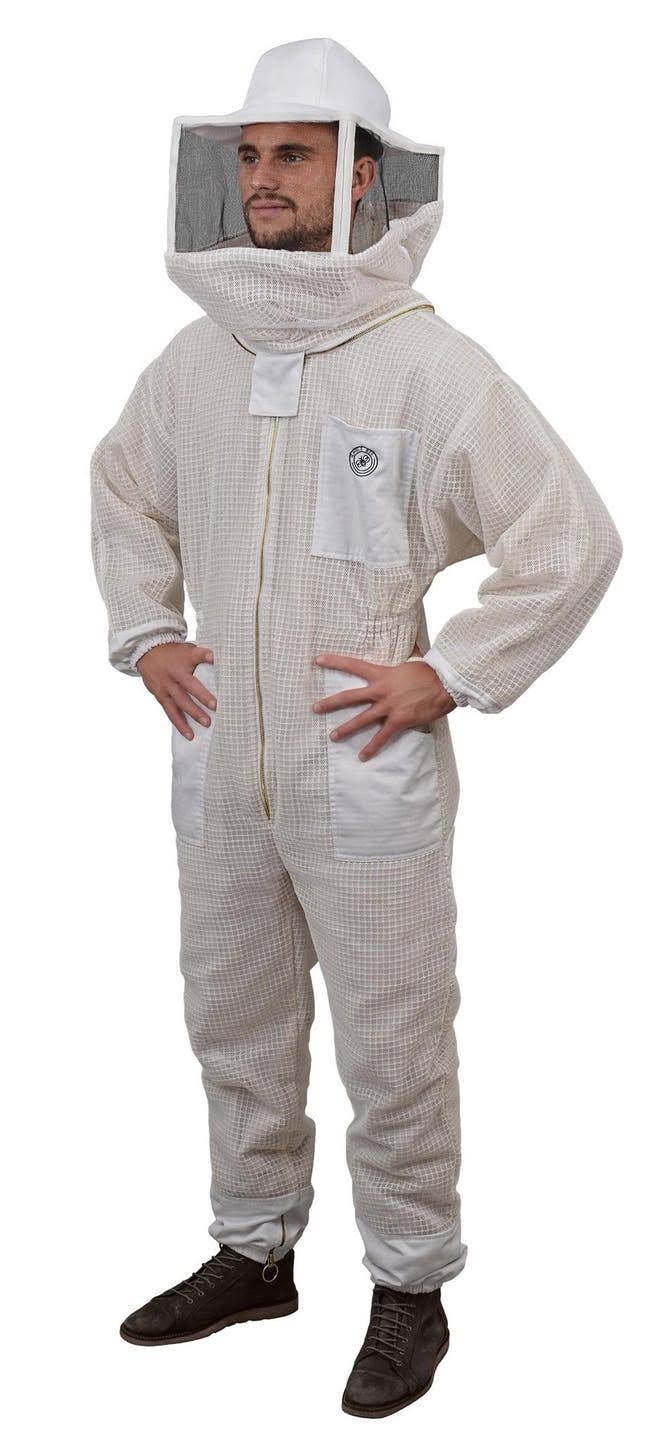 Aerated Beekeeping Suit with Square Veil Y120