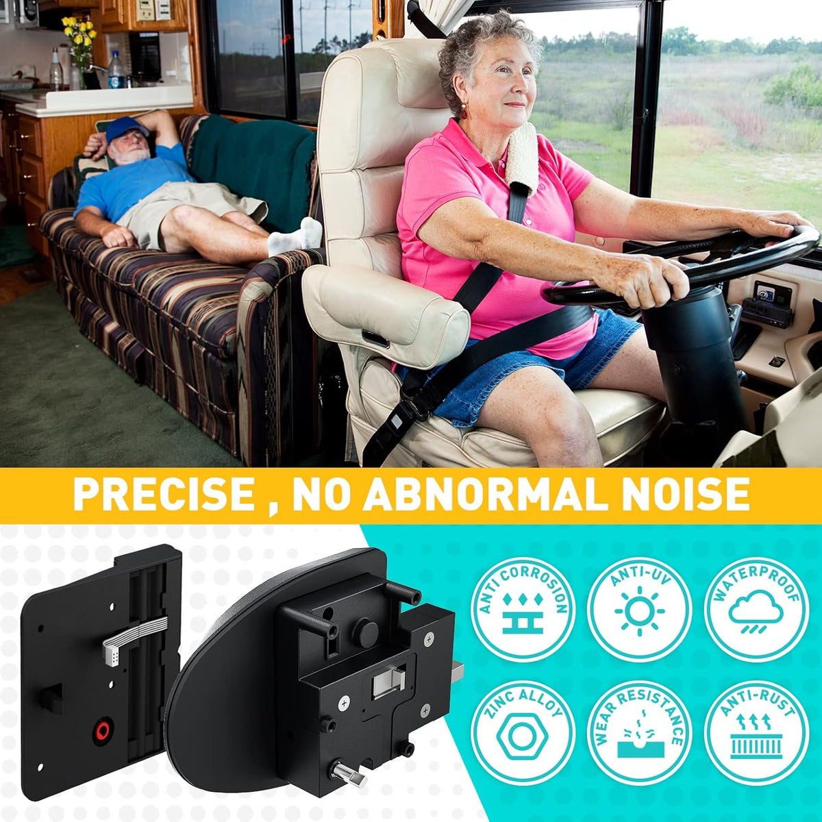 RV Keyless Entry Door Lock with Keypad and Deadbolt W785006