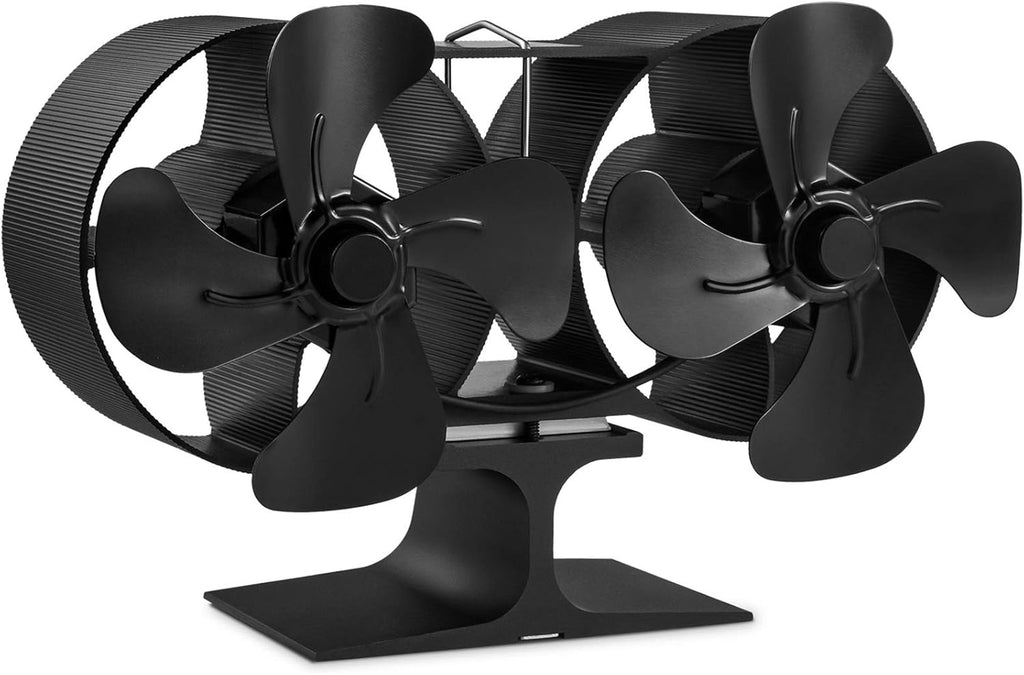 Wood Stove Fan with Thermometer Pack of 2 Q799415