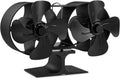 Wood Stove Fan with Thermometer Pack of 2 Q799415
