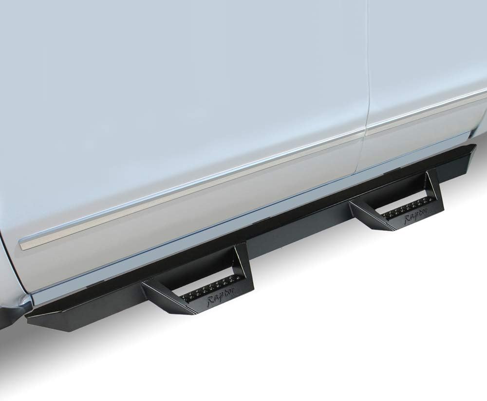 Black Textured Drop Steps Running Boards R848191