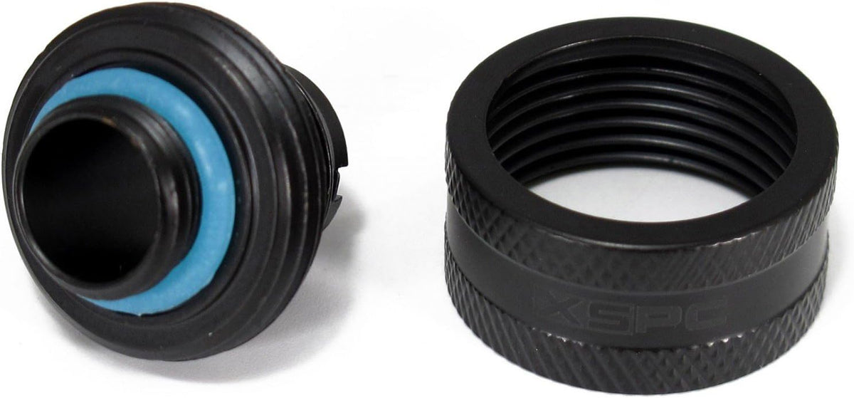 Matte Black Compression Fitting 6-Pack X364