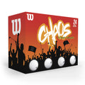 White 24-Pack Golf Balls X596