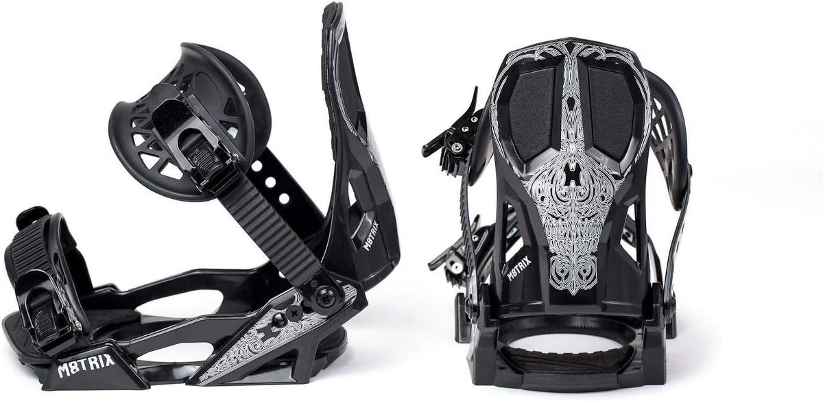 Black Youth Snowboard Bindings M2450
