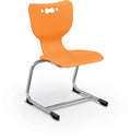 Orange Cantilever Student Chair 5-Pack B940649