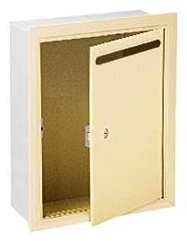 Recessed Mounted Letter Box - Sandstone H651