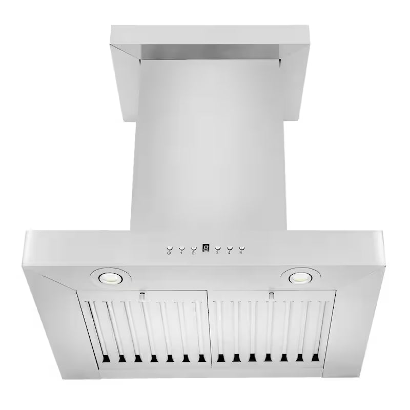 24 in. 400 CFM Convertible Wall Mount Range Hood in Stainless Steel B3346